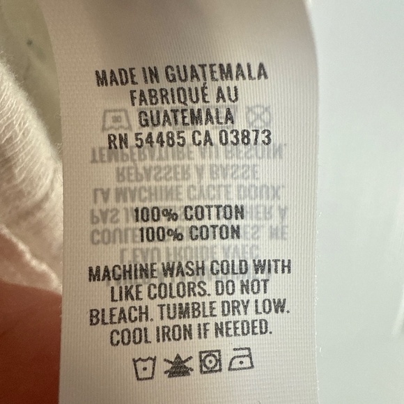 Aerie floral ribbed button down top size xl - Picture 4 of 5